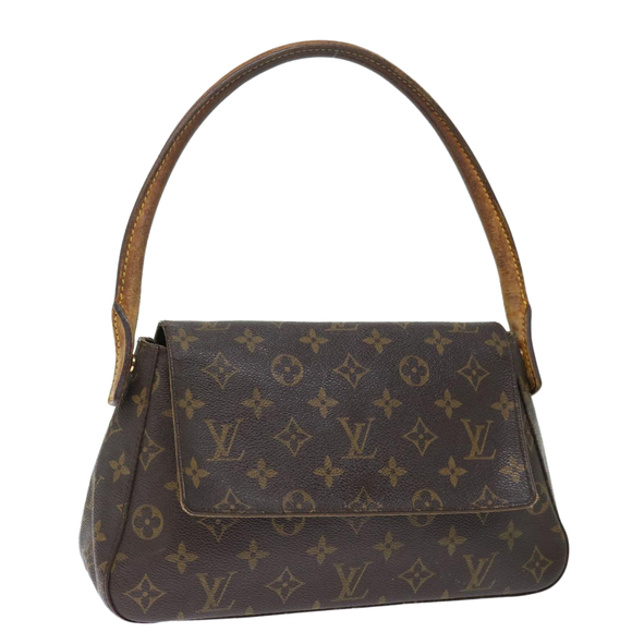 LOUIS VUITTON Monogram Mini Looping Shoulder Bag M51147 LV Auth 71700 - Picture 1 of 16